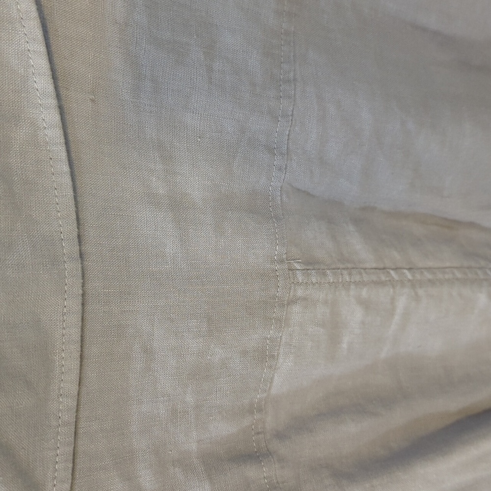 Linen Wrap Coat - image 7